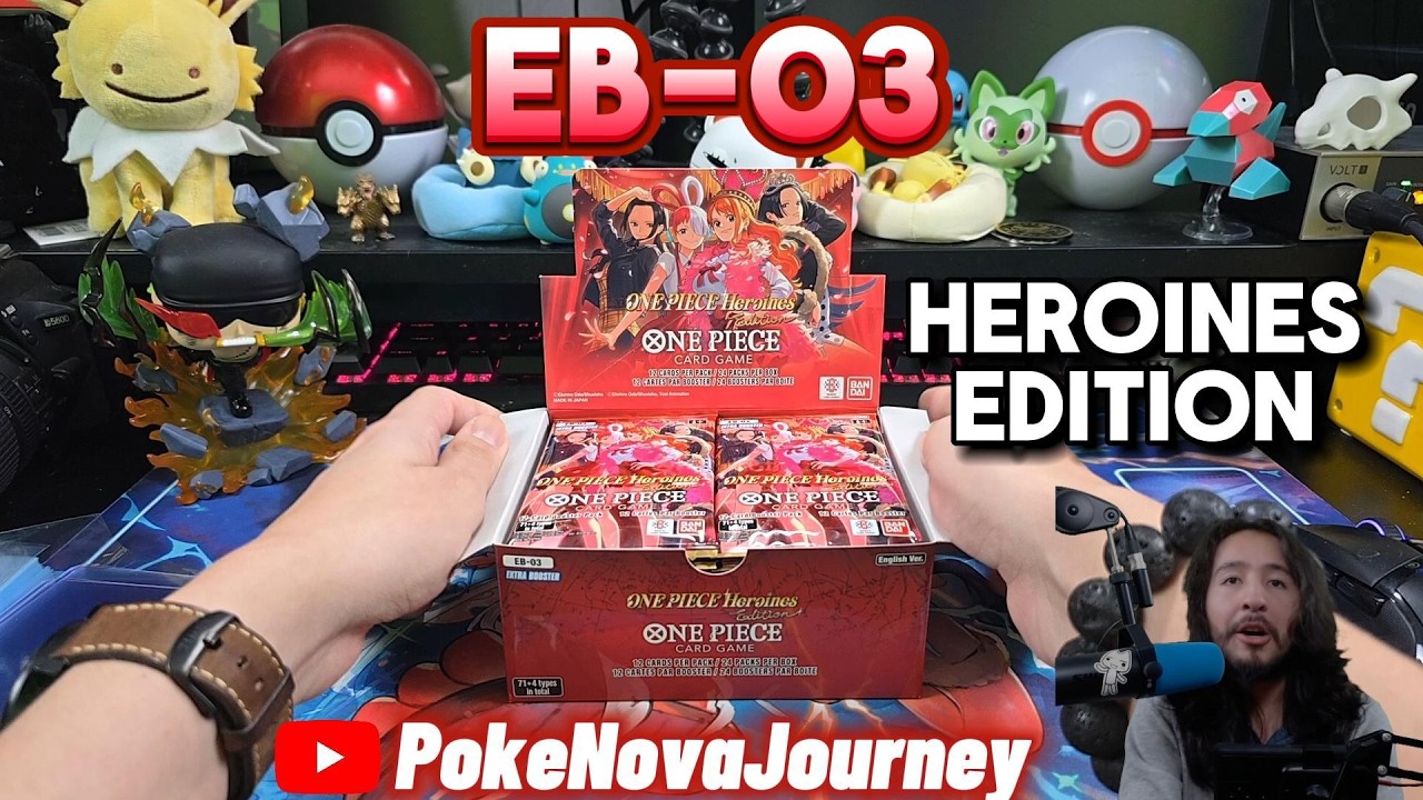 One Piece Card Game EB03 Heroines Edition Opening Amazing Pulls!