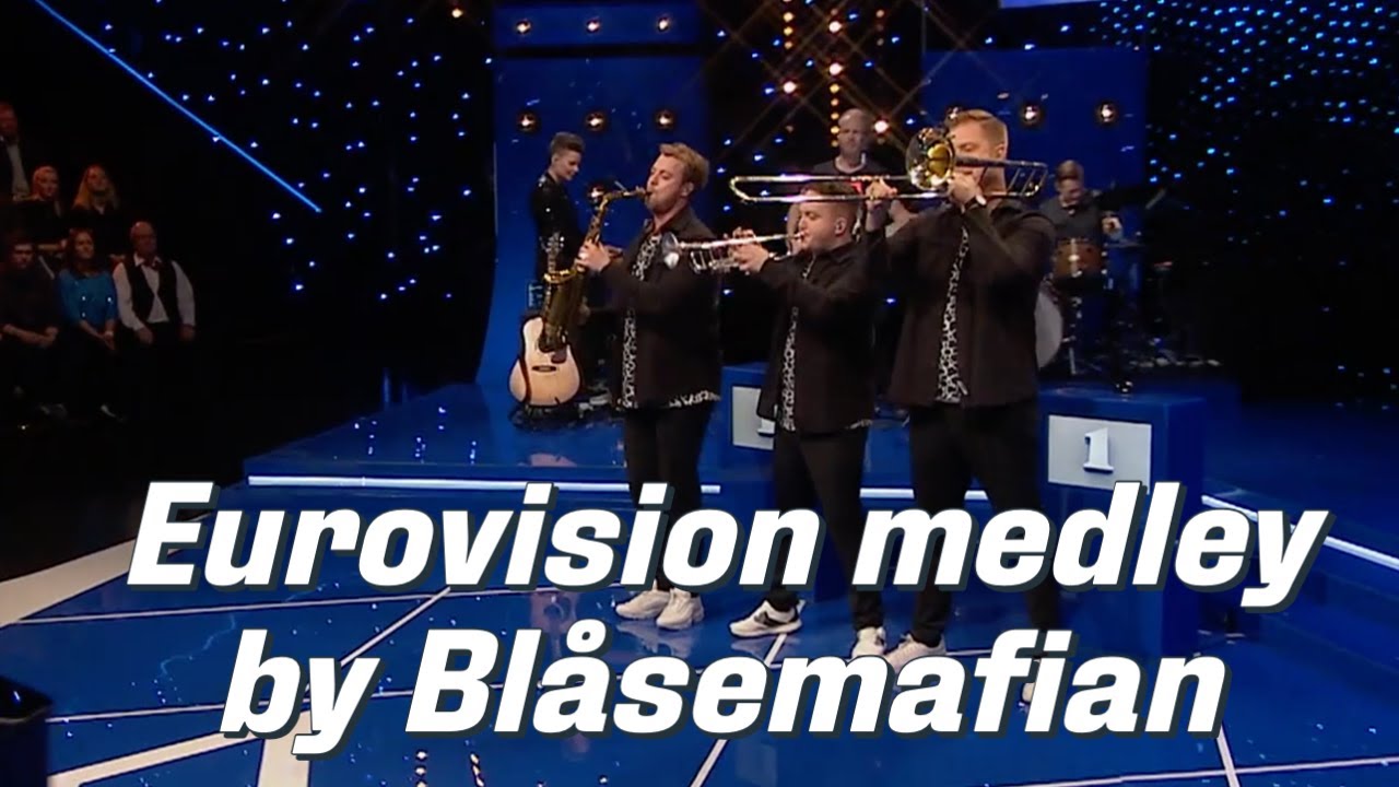 Eurovision medley on Beat for Beat - Blåsemafian