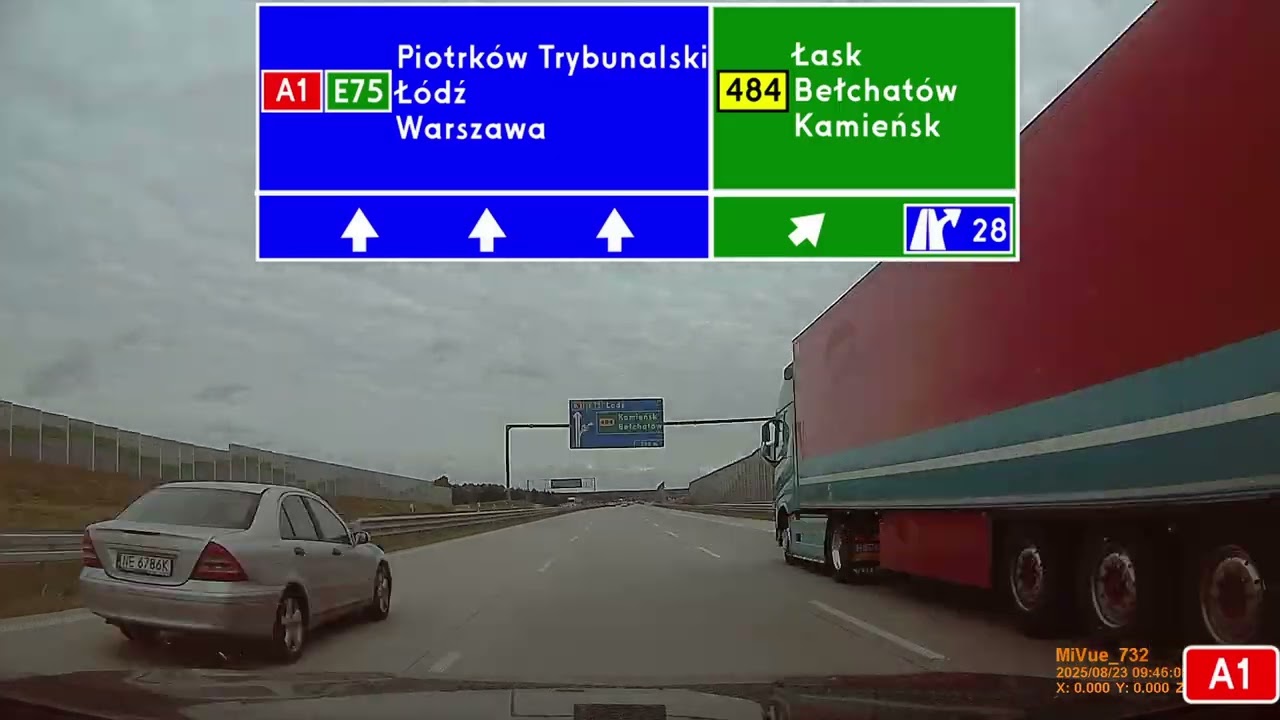 A1: Częstochowa Północ - Tuszyn