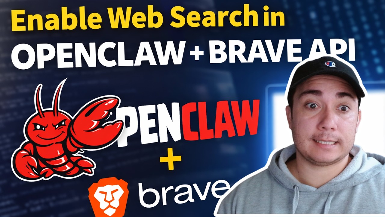 Как включить веб-поиск в OpenClaw &mdash; ключ API Brave &mdash; на EC2 #openclaw