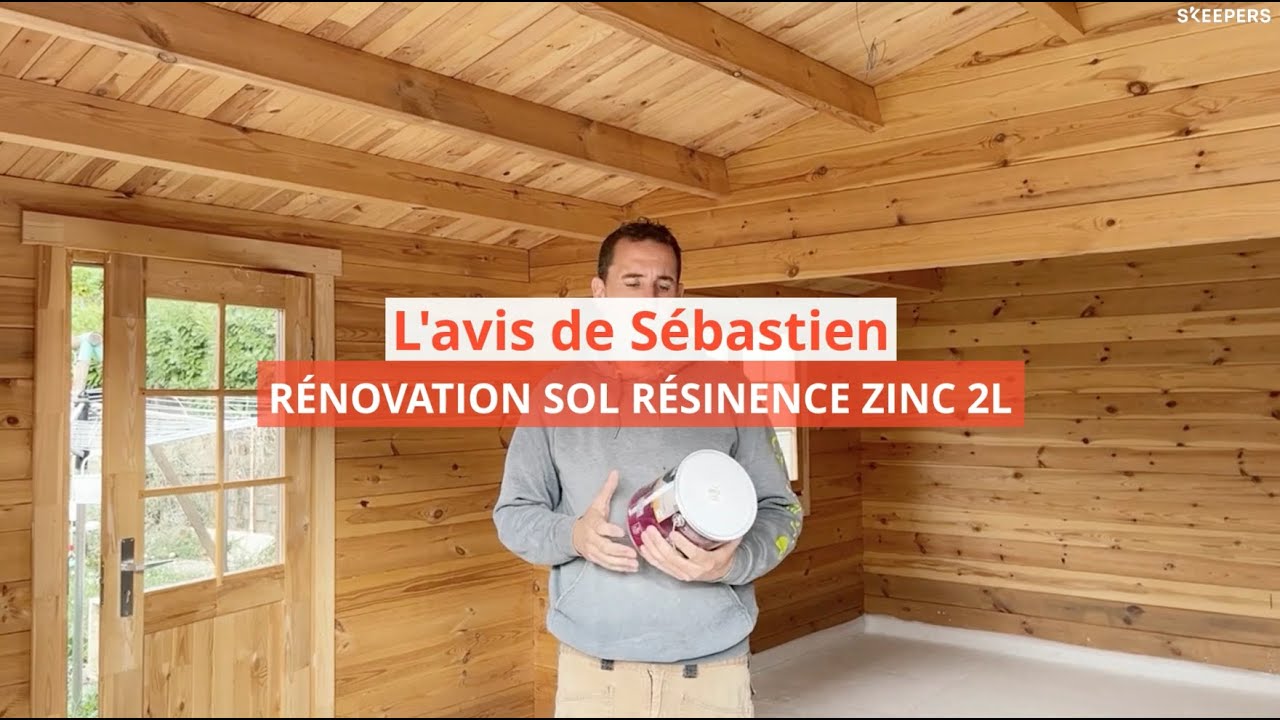 R&eacute;novation Sol Zinc pour peindre un sol de garage | L'avis de S&eacute;bastien