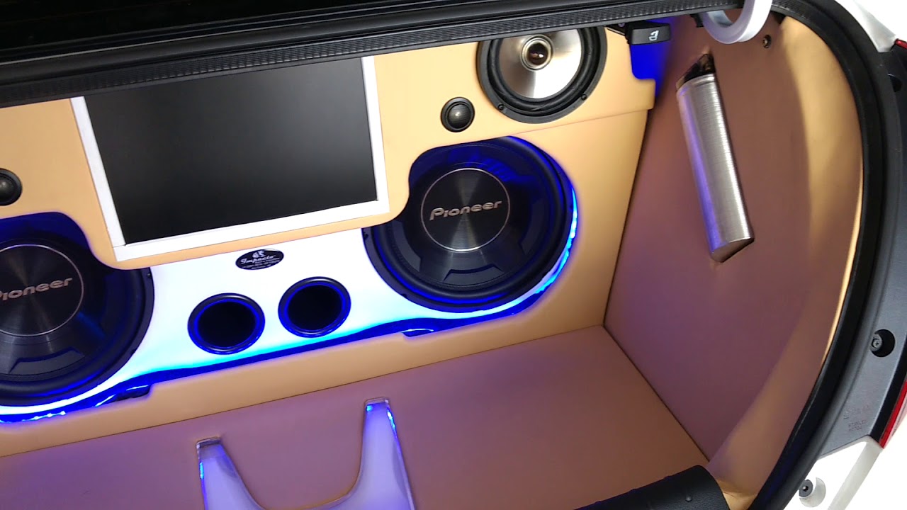 Porta malas personalizado Honda Civic - Impacto Som São Carlos SP