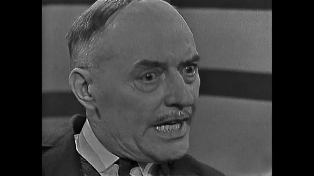 ADRIEN ARCAND 1962 - Unique entrevue - English interview