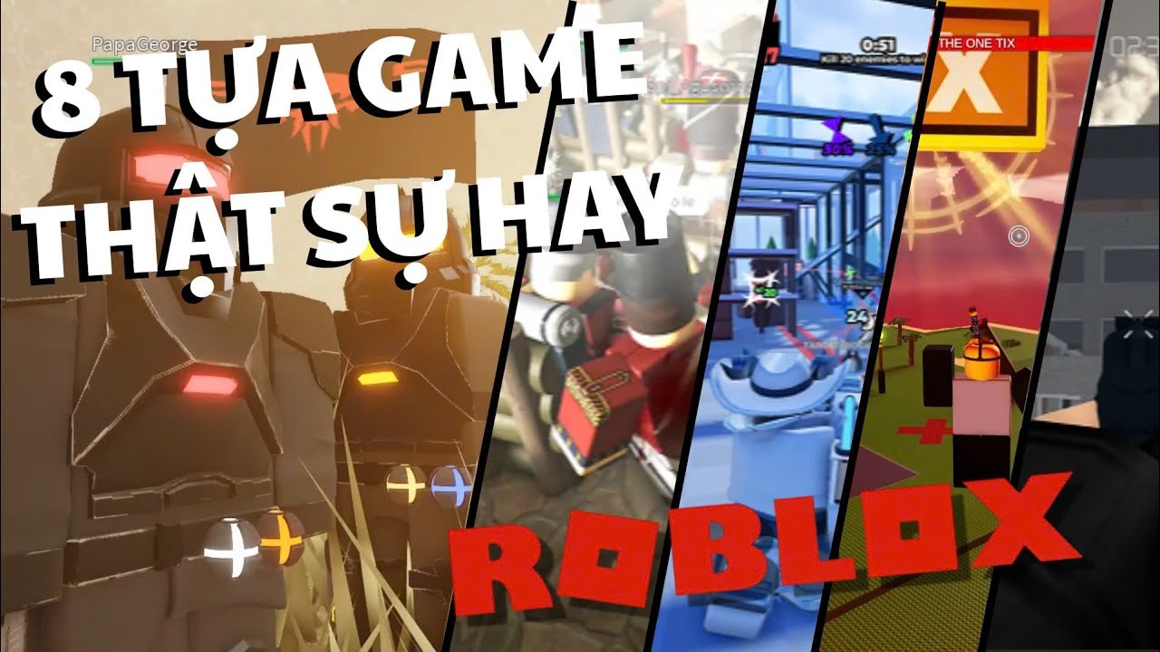8 REALLY GOOD ROBLOX GAMES