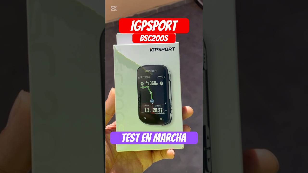 IGPSPORT BSC200s test en marcha , BARATO Y RENDIMIENTO 