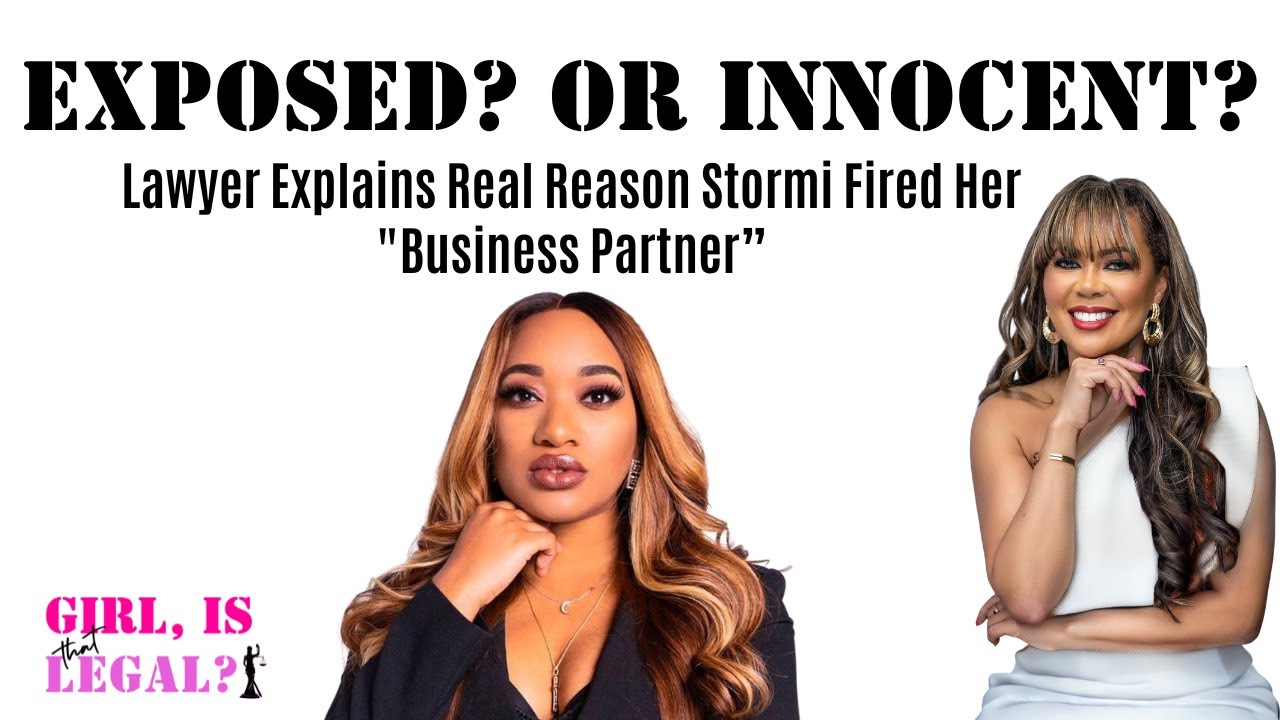 EXPOSED: Lawyer Explains Real Reason Stormi Fired Her 
