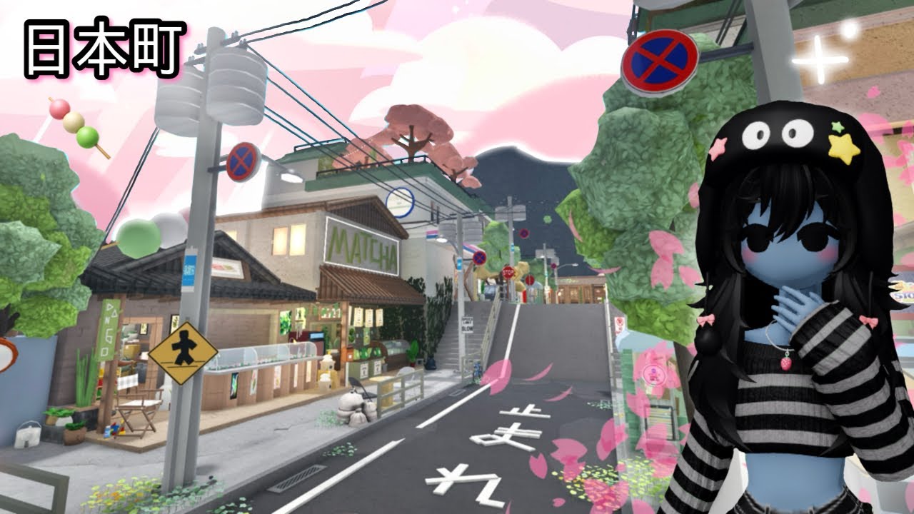 Building a REALISTIC JAPANESE NEIGHBORHOOD 🍡🌸 in Bloxburg!