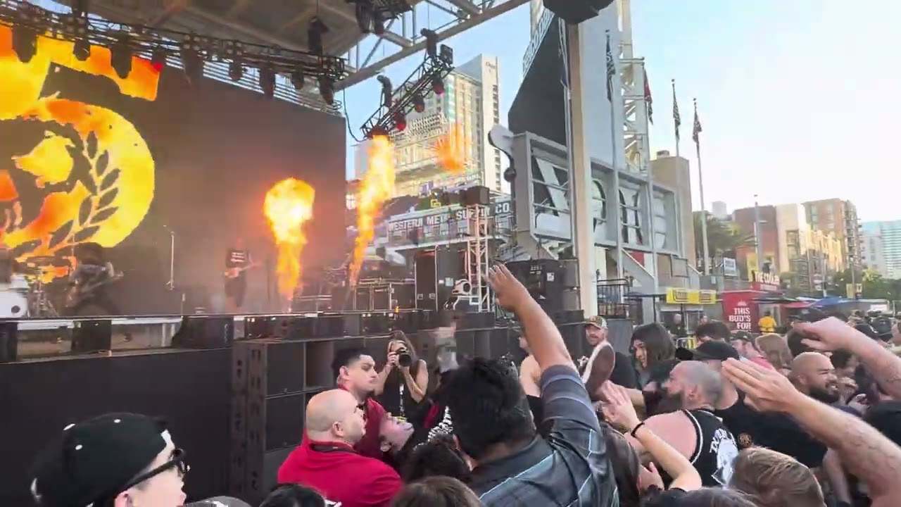 Killswitch Engage - This Fire Burns LIVE @ Summer Of Loud 2025 Petco Park San Diego CA