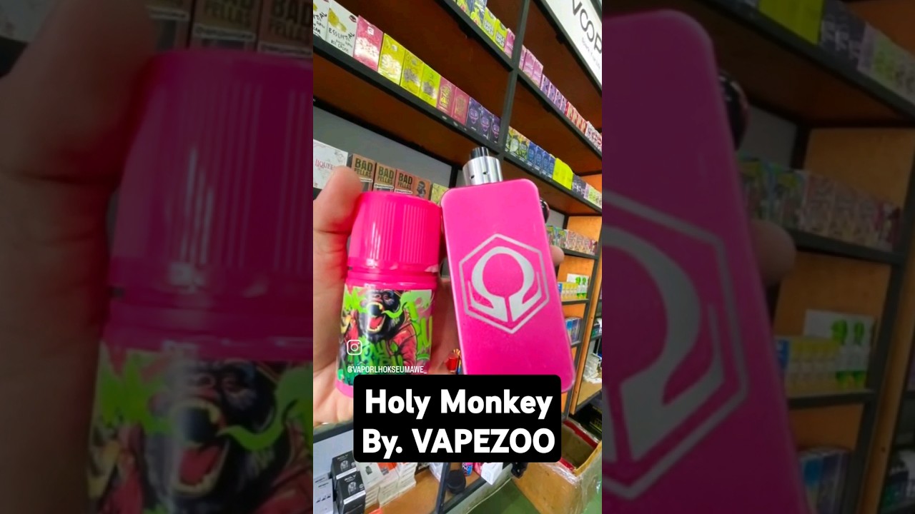 Liquid Holy Monkey by. VAPEZOO.. @vapezooid1652 #youtubeshorts #shortvideo #magic #vaping #vapor