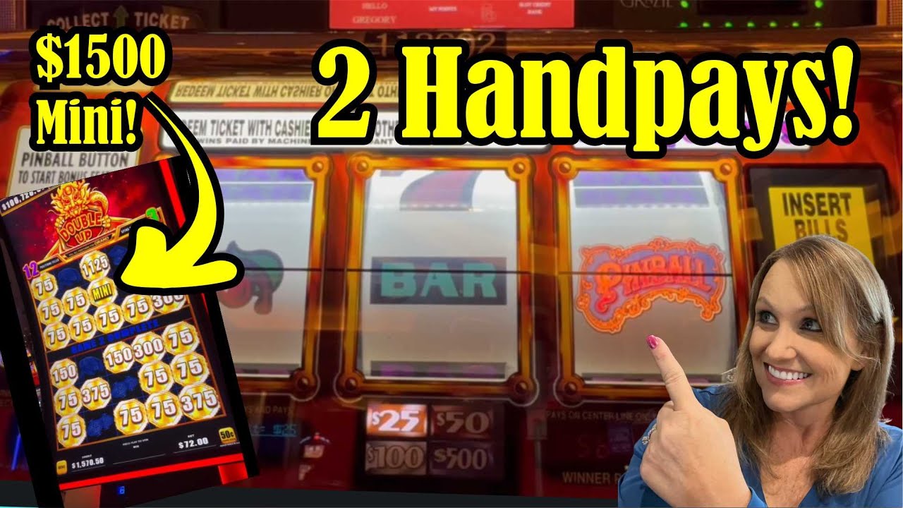 🔴My First Venetian Jackpot! Old School Pinball plus Buffalo Luxury Line & More! 2 Handpays!