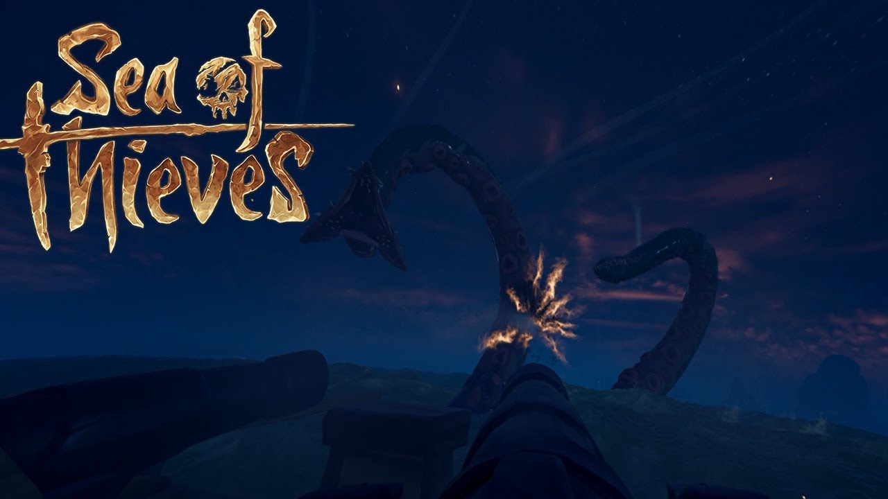 Sea of Thieves Funny Moments -  Releasing The Kraken, Shark Battles, and Cannon Fun!