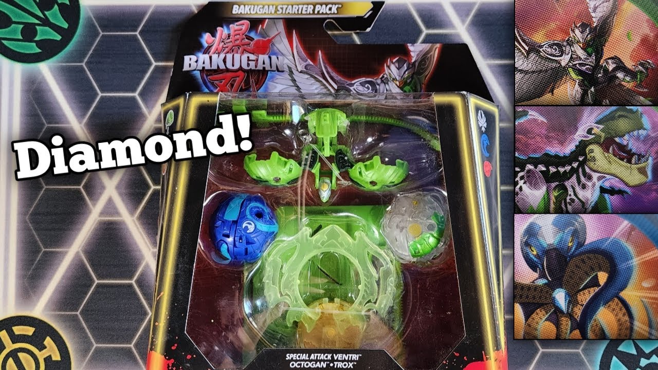 Bakugan Avian Special Attack Ventri Diamond Starter Pack Opening!! (Generation 3)