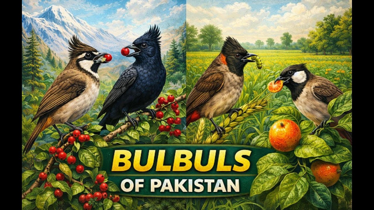 Bulbuls of Pakistan | Voices of Gardens, Forests & Mountains