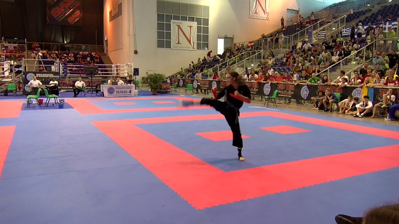 Rubina Vlach Weapons WAKO World Championships 2018