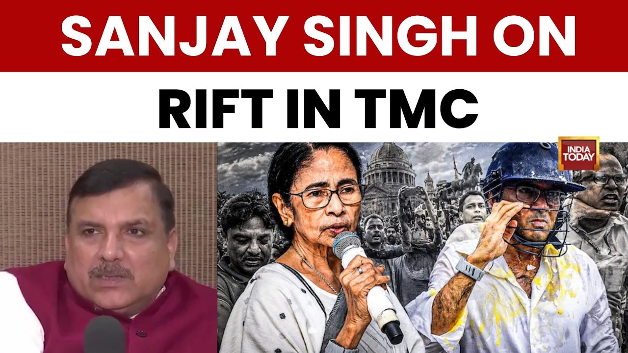 Sanjay Singh Calls TMC Crisis 'Unfortunate', Targets BJP | Mamata Banerjee | PM Modi | West Bengal