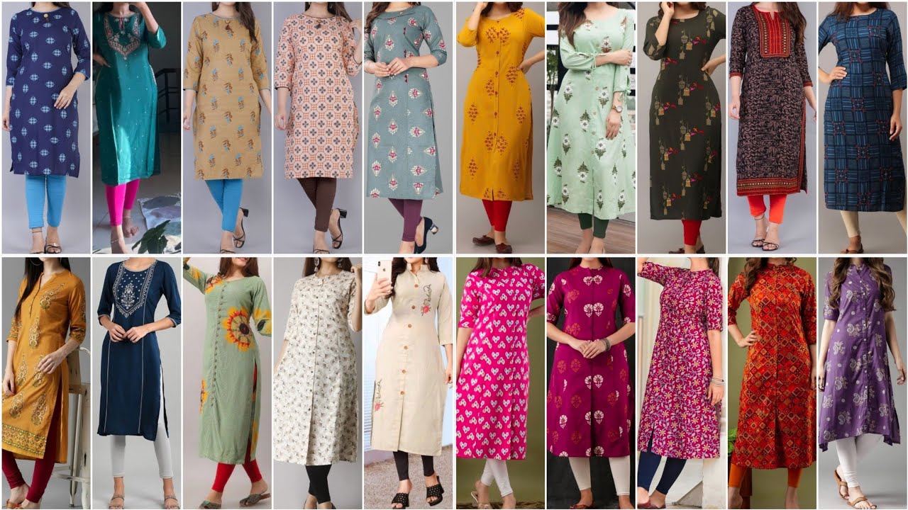 Most Amazing Kurti Design Ideas With Leggings For Girls 2025