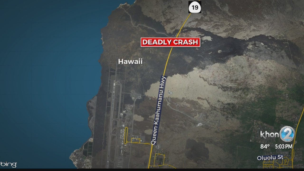 Deadly car crash kills Hawaii Island woman