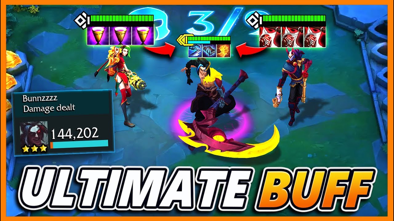 144,000 DAMAGE FROM THESE 2 ITEMS (INSANE LUCK) - BunnyFuFuu | Teamfight Tactics