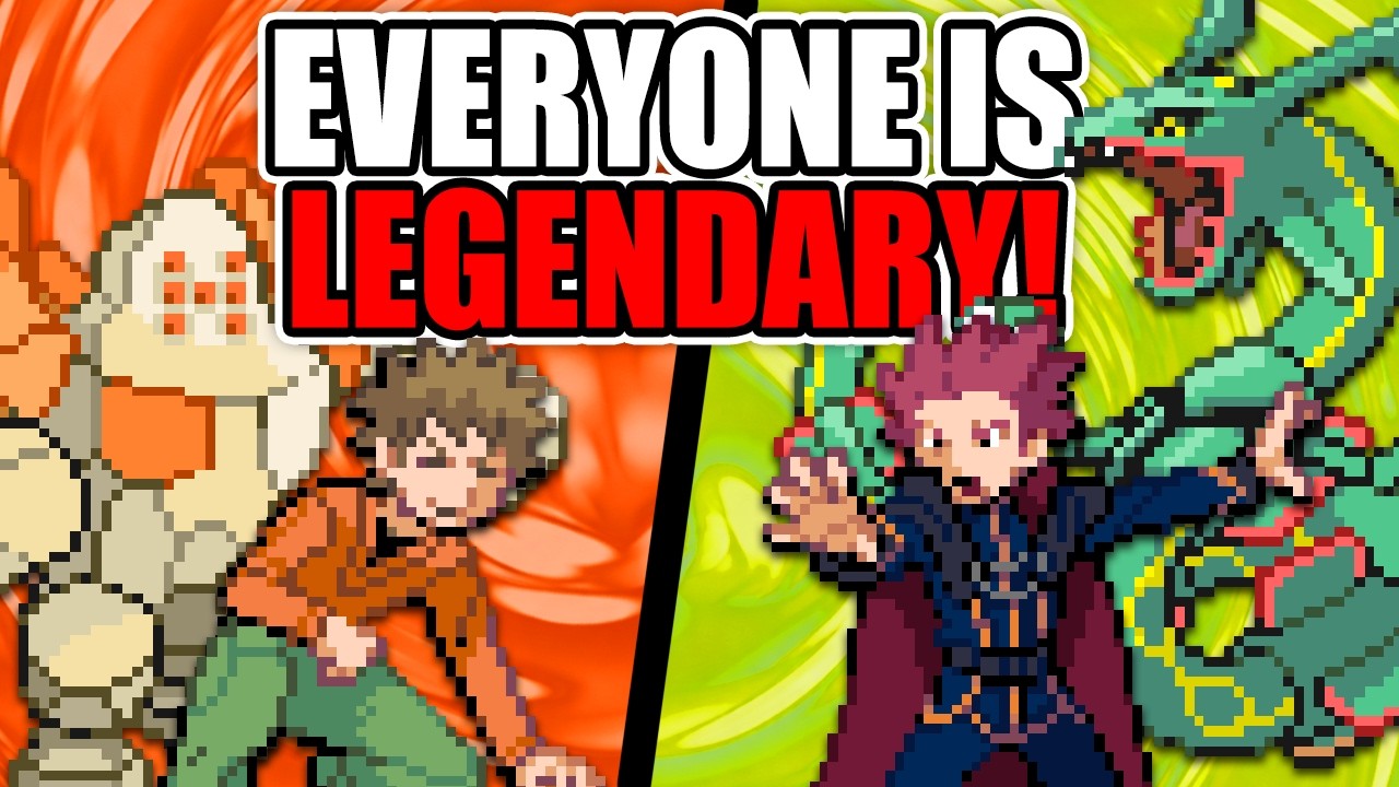 Я модифицировал Pok&eacute;mon Fire Red, чтобы дать КАЖДОМУ боссу ЛЕГЕНДАРНОГО покемона