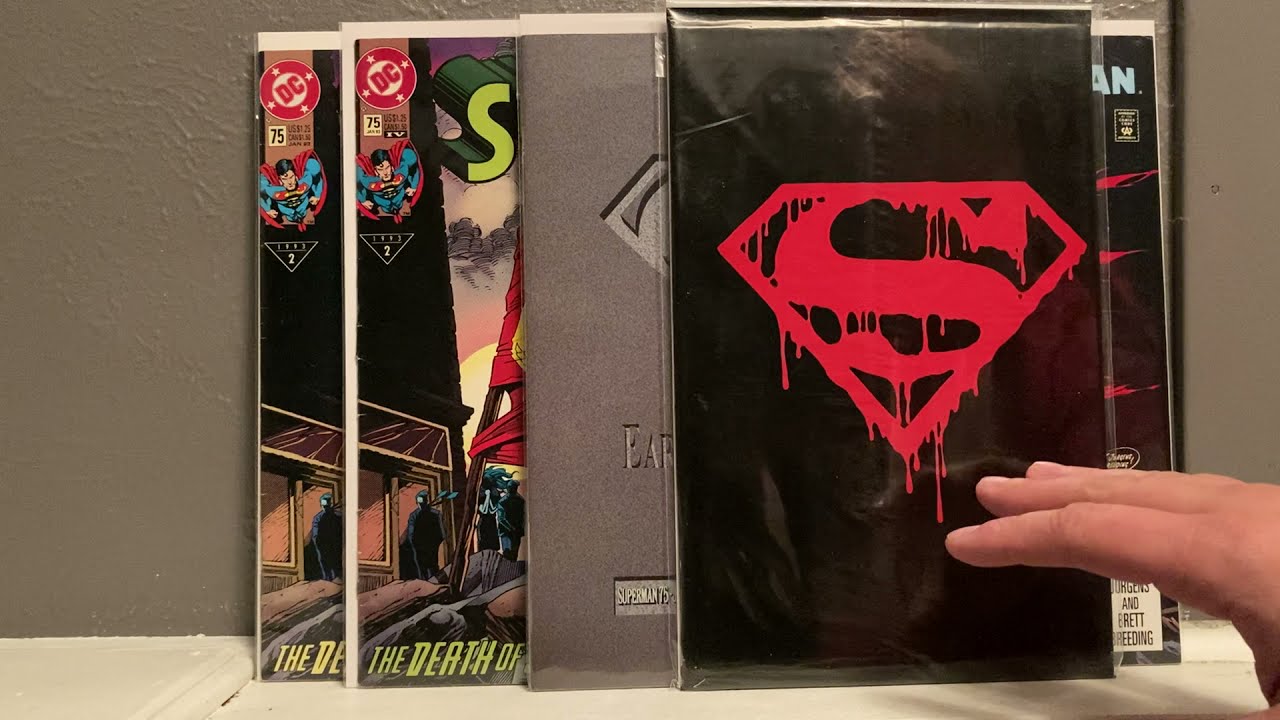 Death And Return Of Superman! All Issues, Prints, Variants! Part 1