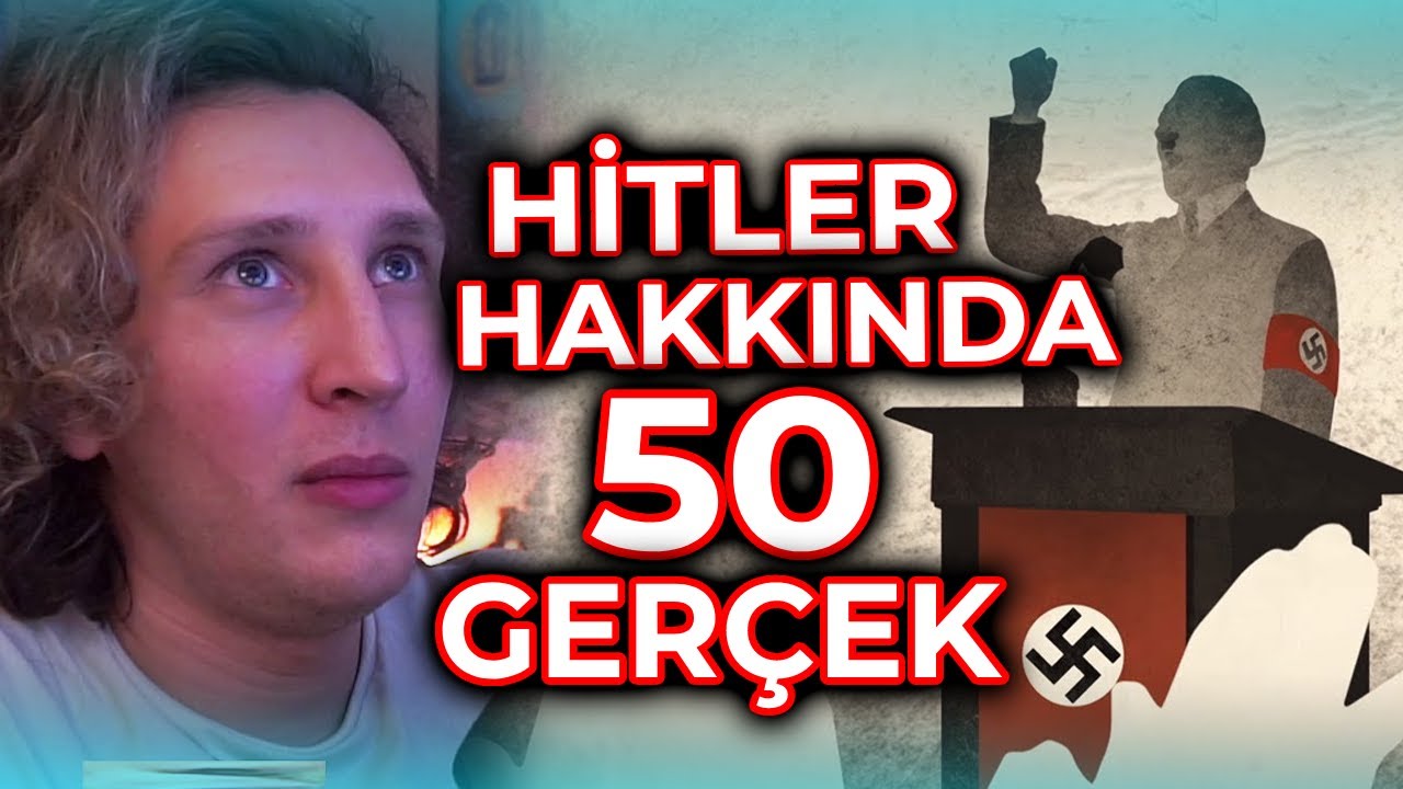 KAANFLIX | HİTLER VE NAZİLER HAKKINDA 50 KORKUNÇ GERÇEK İZLİYOR (Ruhi Çenet)