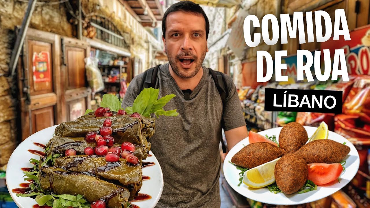 Provando 40 COMIDAS TÍPICAS no Líbano 🇱🇧 [Documentário Completo]