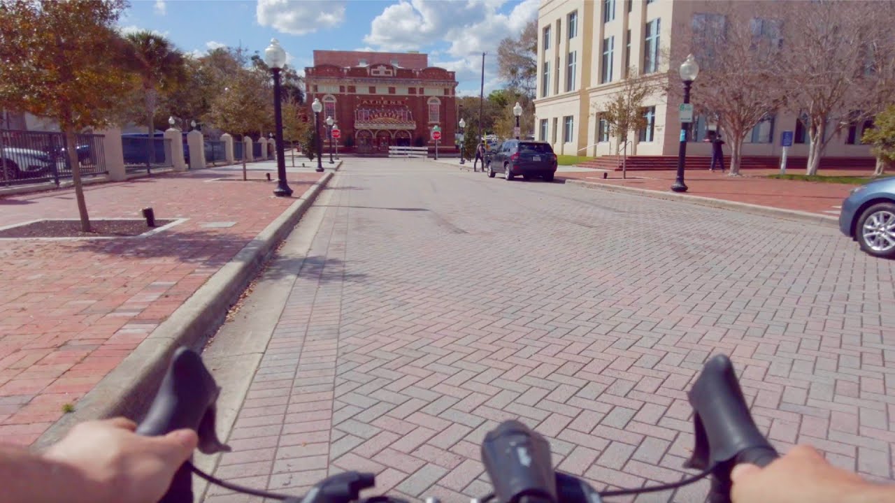 Downtown DeLand Florida: Exploring Bike Ride