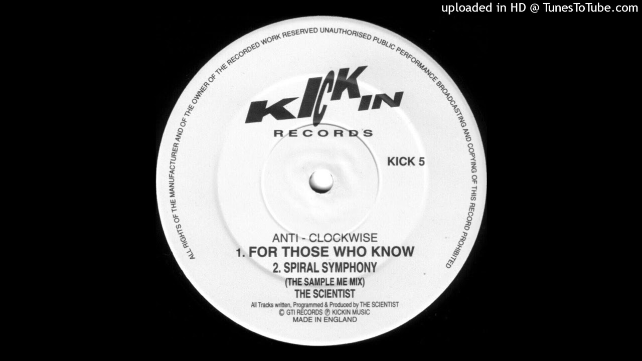 The Scientist - Spiral Symphony (The Sample Me Mix) [Kickin Records - KICK 5]