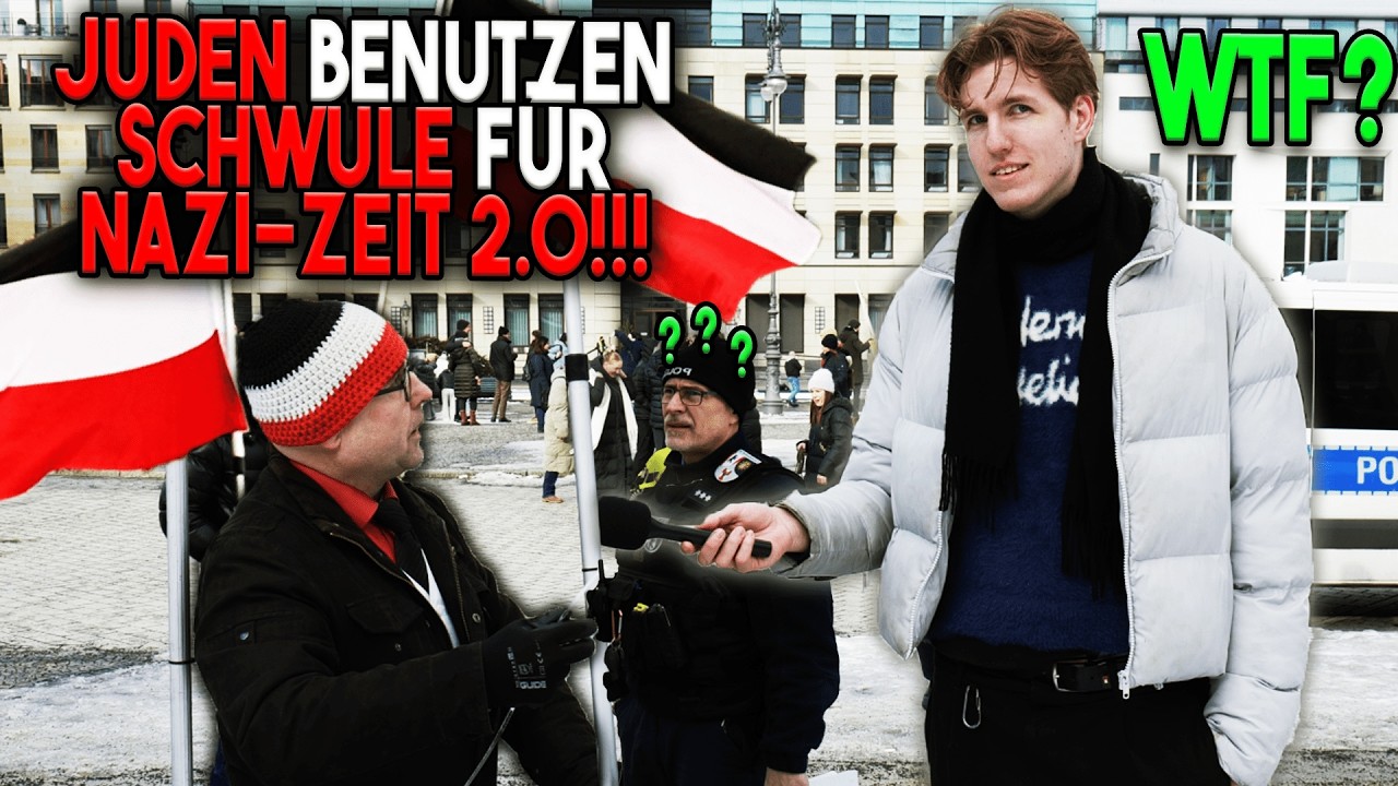 JUDEN & SCHWULE bringen NS-Zeit zurück?!💀 - AfD Reichsbürger Interview...