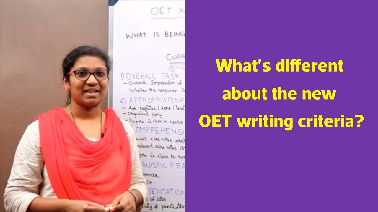 What's different about the new OET writing criteria? | OET Coaching Kannur, Kottayam, Mangalore