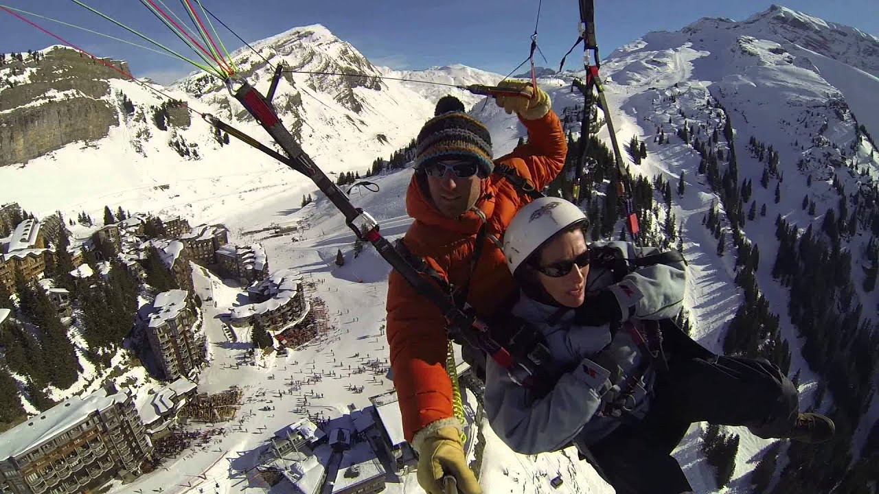 biplace parapente a avoriaz