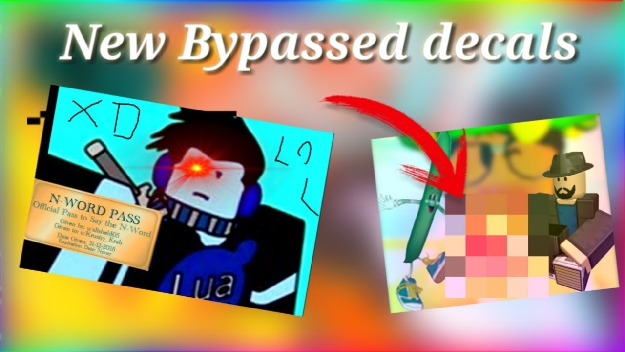[34] ROBLOX NEW BYPASSED DECALS WORKING (2019)
