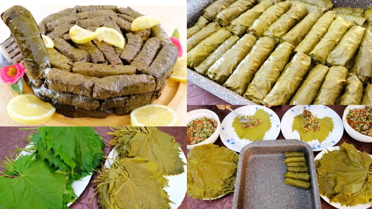 يالنجي ورق العنب بحشوة رائعة والطعم خيال | حماتي لفت معي ودردشنا تابعونا😍