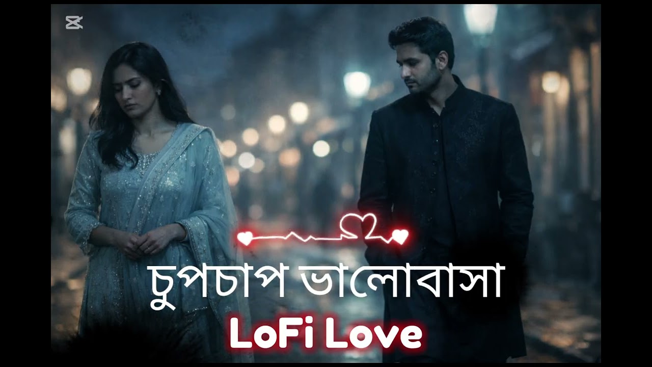 চুপচাপ ভালোবাসা | Romantic Bangla LoFi Song | Late Night Love Vibes 🌙#banglasong #romanticsong