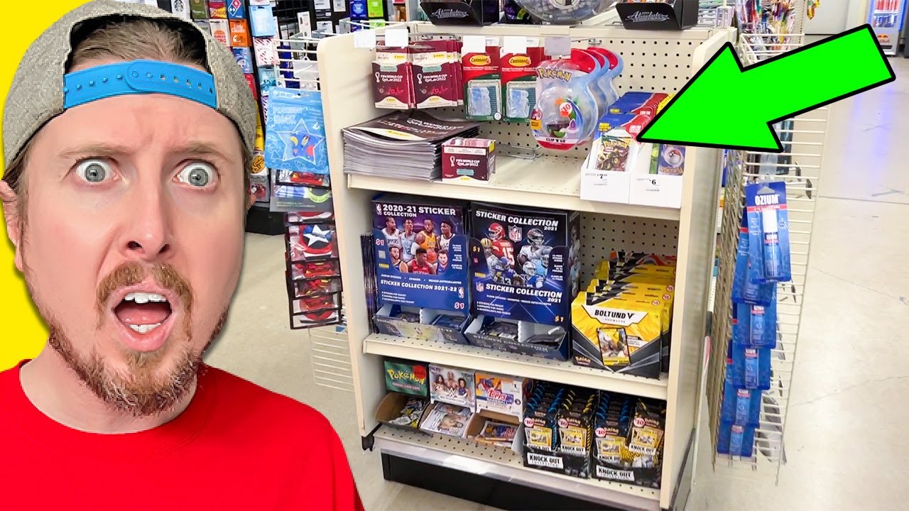 Weird Pokemon Cards FOUND on Family Dollar Shelf! (opening it)