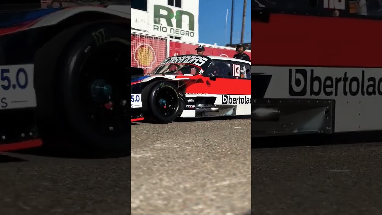 Ford falcón de tc regulando y aguante el turismo carretera