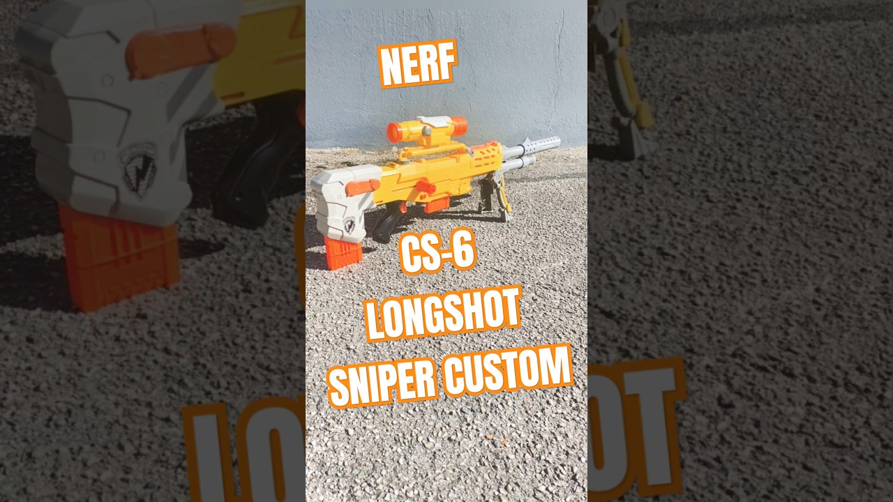 Nerf CS-6 Longshot sniper custom by RMD