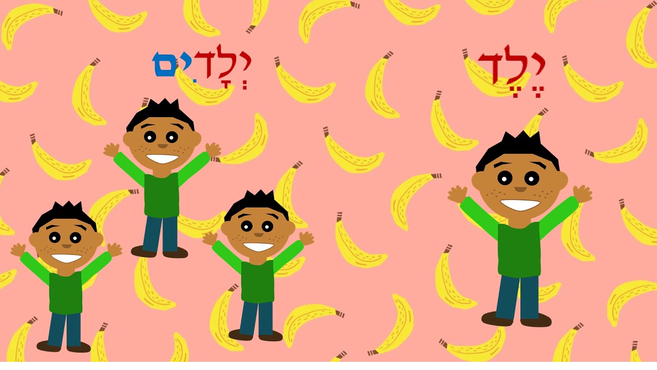 יחיד רבים - المفرد والجمع باللغة العبرية