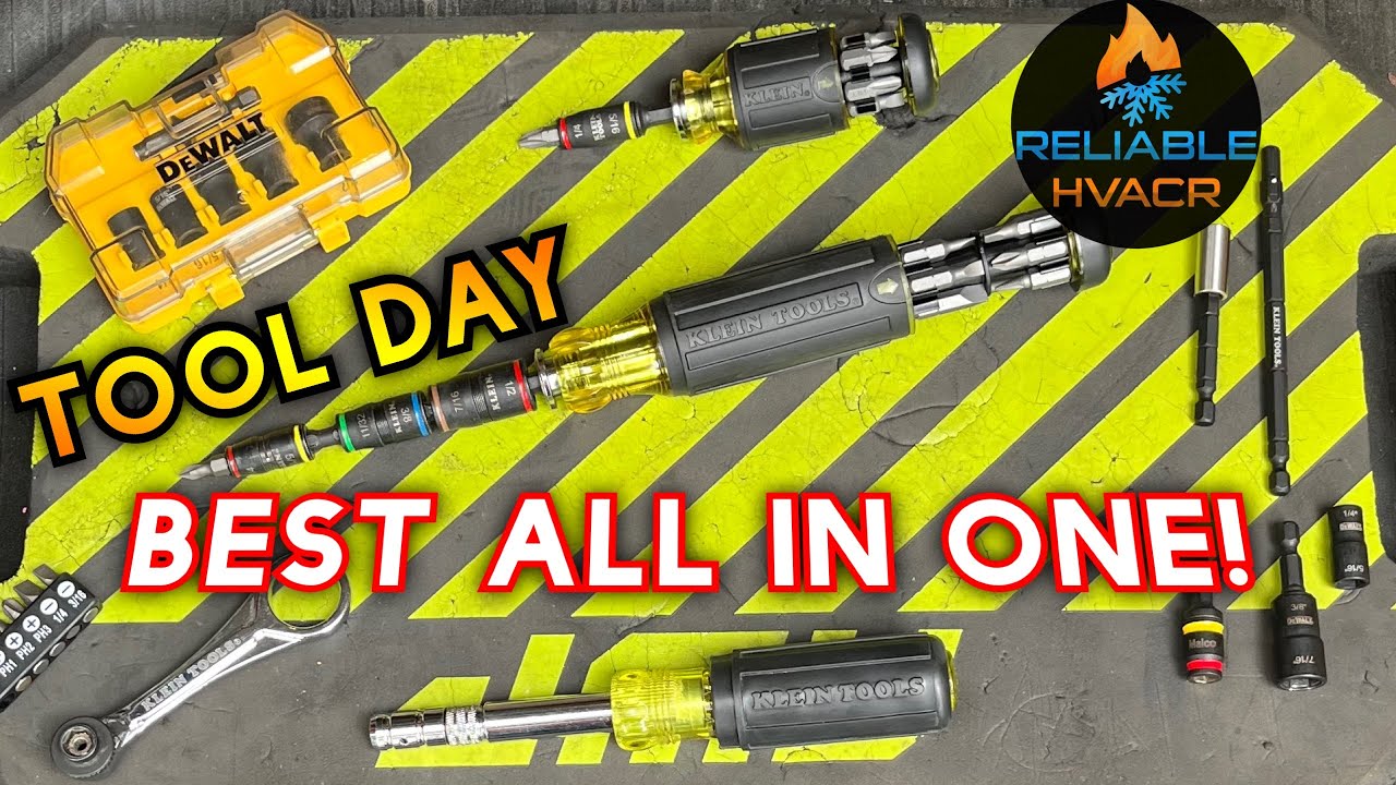 Откидная головка Klein 7 в 1, улучшенная версия / Мои любимые универсальные отвертки