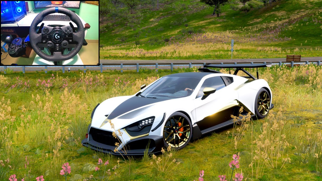 Forza Horizon 5 - Zenvo TSR-S | Logitech G923 Gameplay | Zenvo TSR-S Gameplay | FH5 Zenvo Gameplay