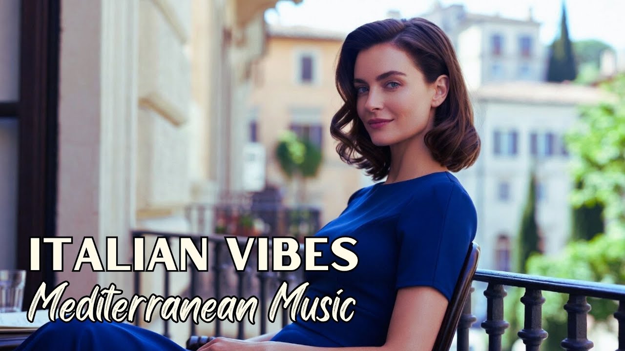 🎶 Italian Vibes & Mediterranean Music 🎶 2+ Hours Scenic Amalfi Coast & Lake Como Relaxation 4K