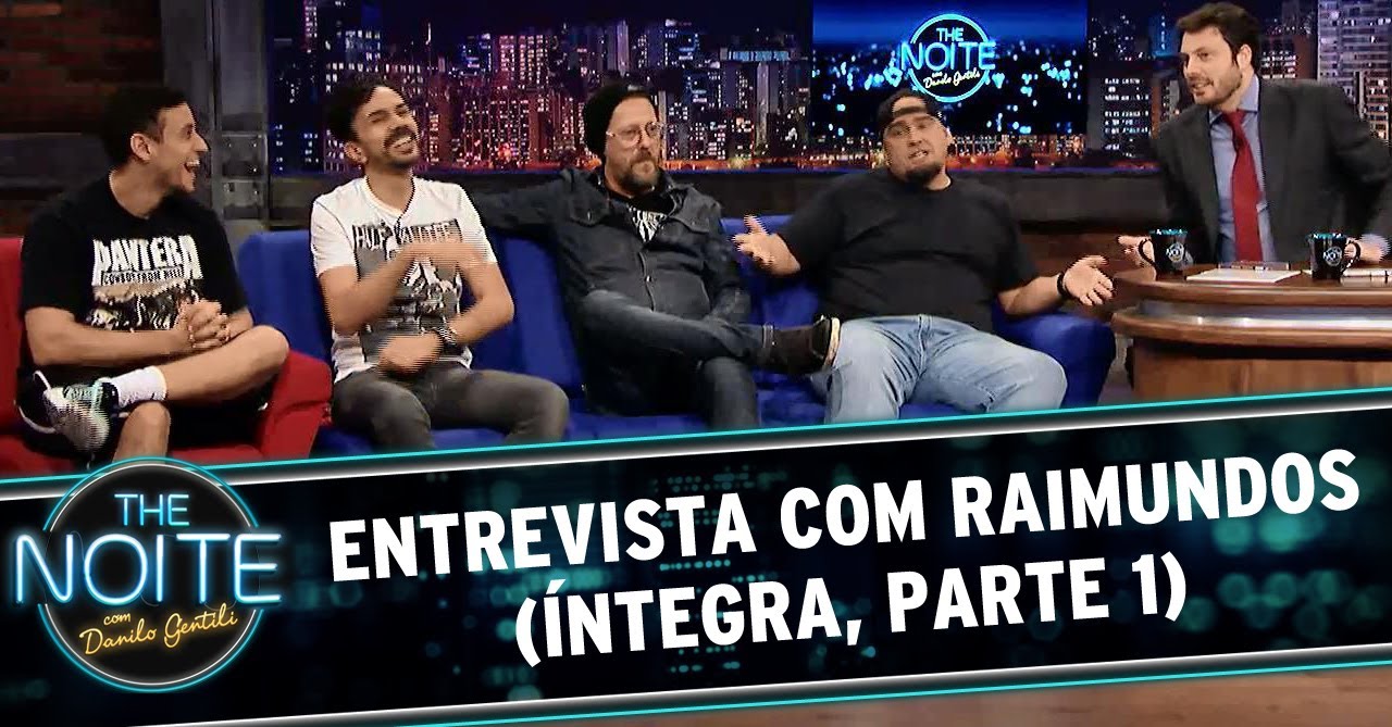 The Noite 16/05/14 - Raimundos e Max Trombini (parte 1)