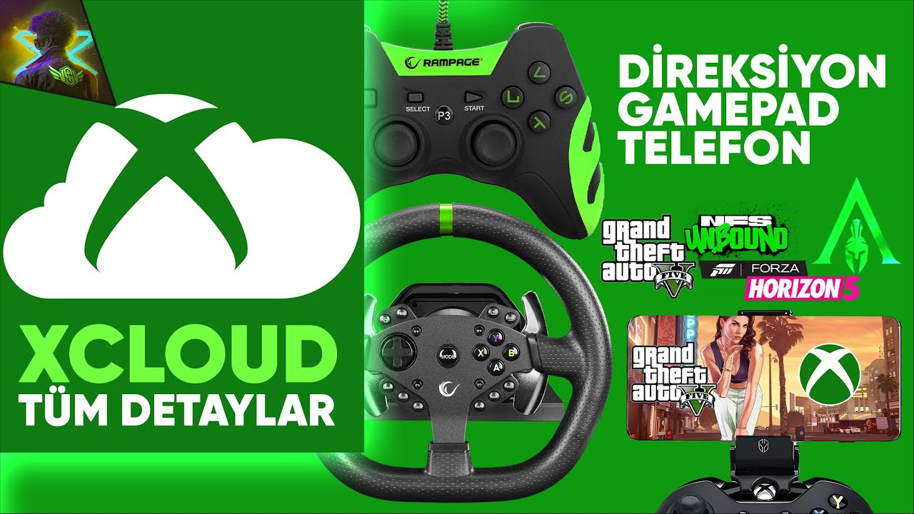 Играя в GTA с рулевым колесом, геймпадом и телефоном: Все детали о Xcloud
