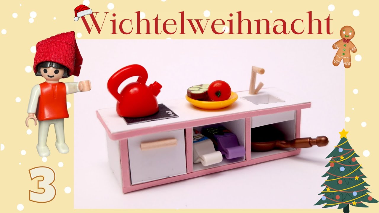 Wichtelweihnacht Tag 03 - Kinderküche basteln