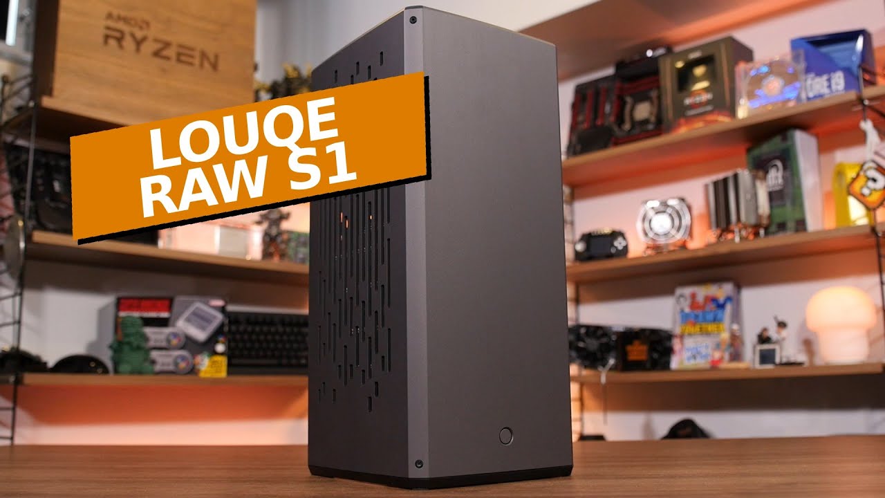Louqe Raw S1 &ndash; kompakt premiumchassi med vissa skavanker
