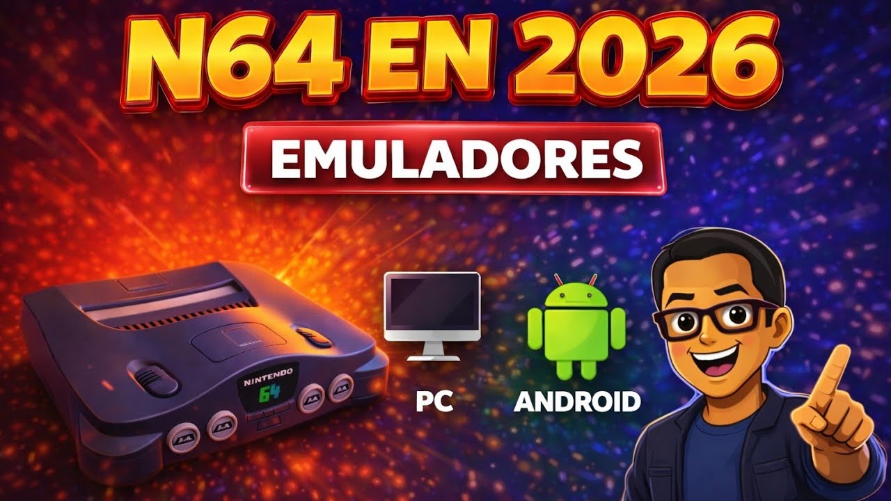 Los MEJORES emuladores de Nintendo 64 en PC, iOS Y ANDROID