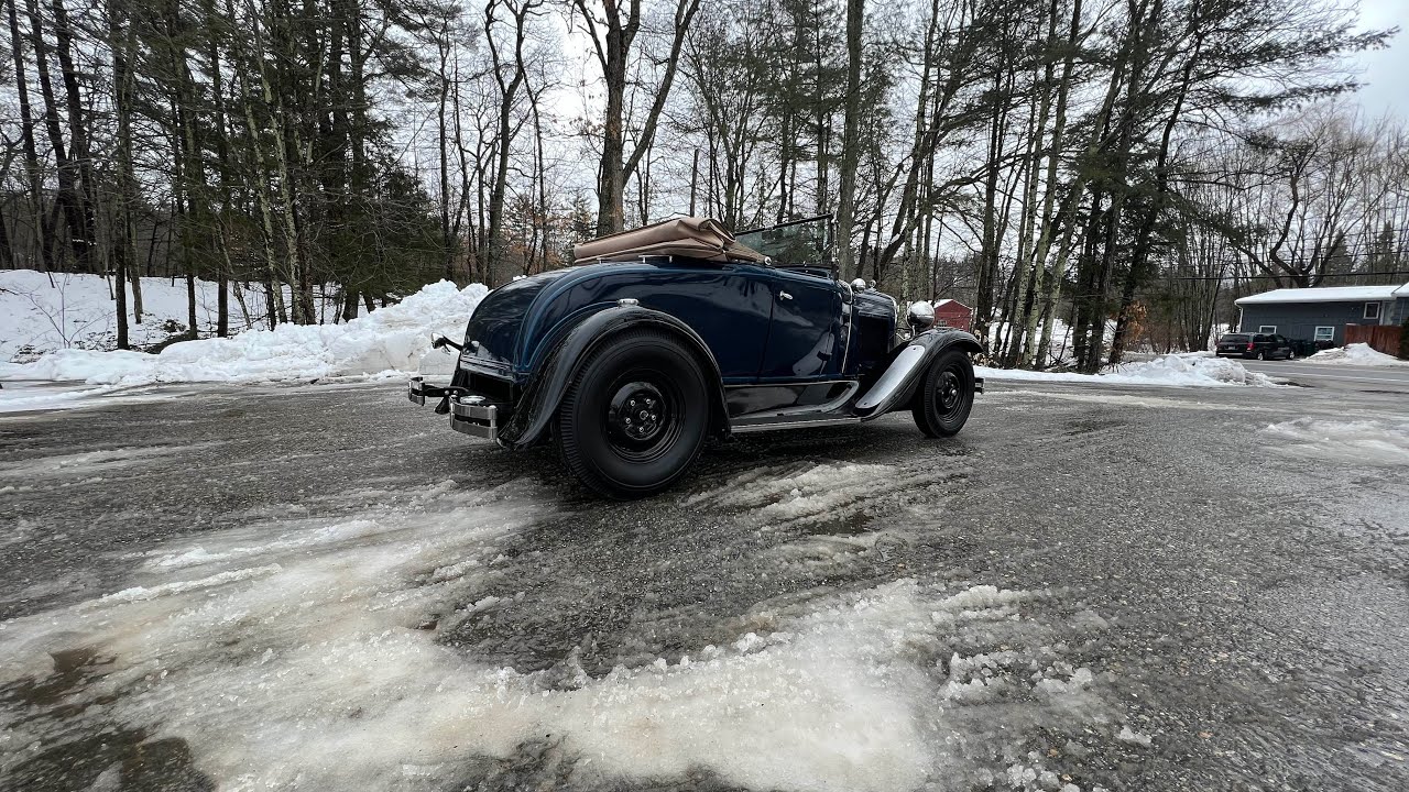 Quick once over on this Old Yankee Equipped 1930 Model A Roadster