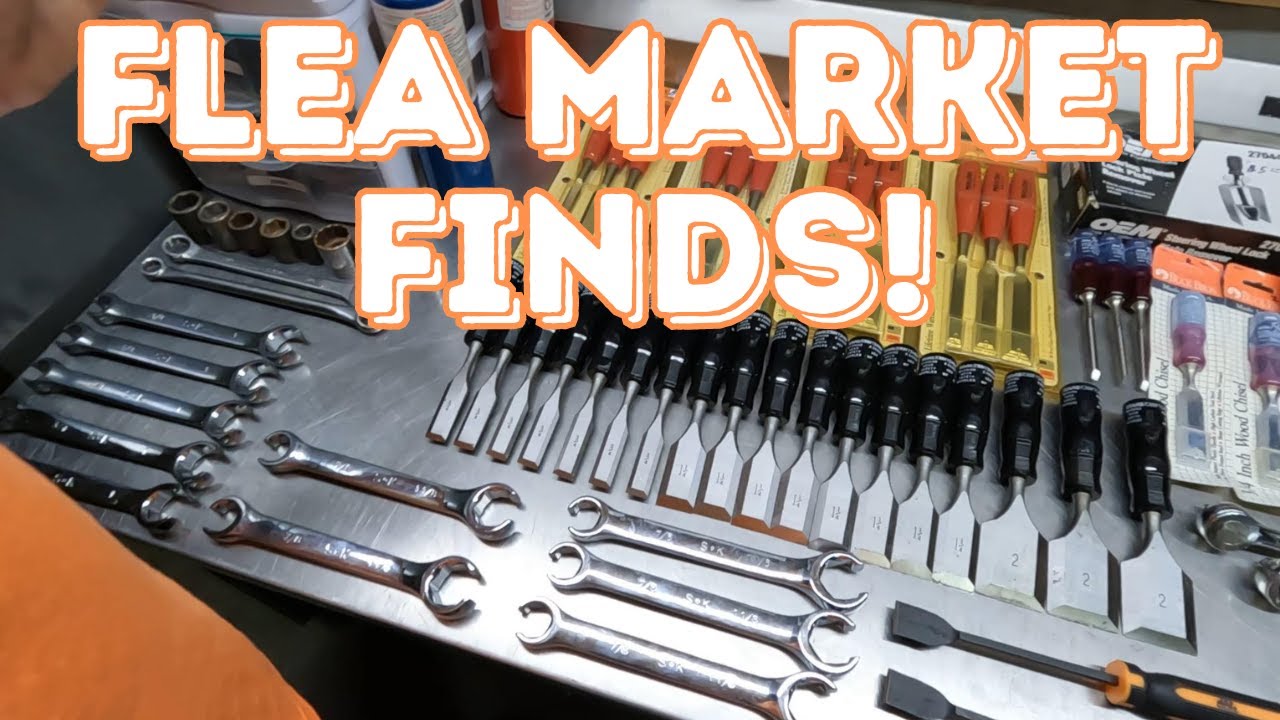 Flea Market Tool Haul - New Old Stock Craftsman, SK & Proto Tools!
