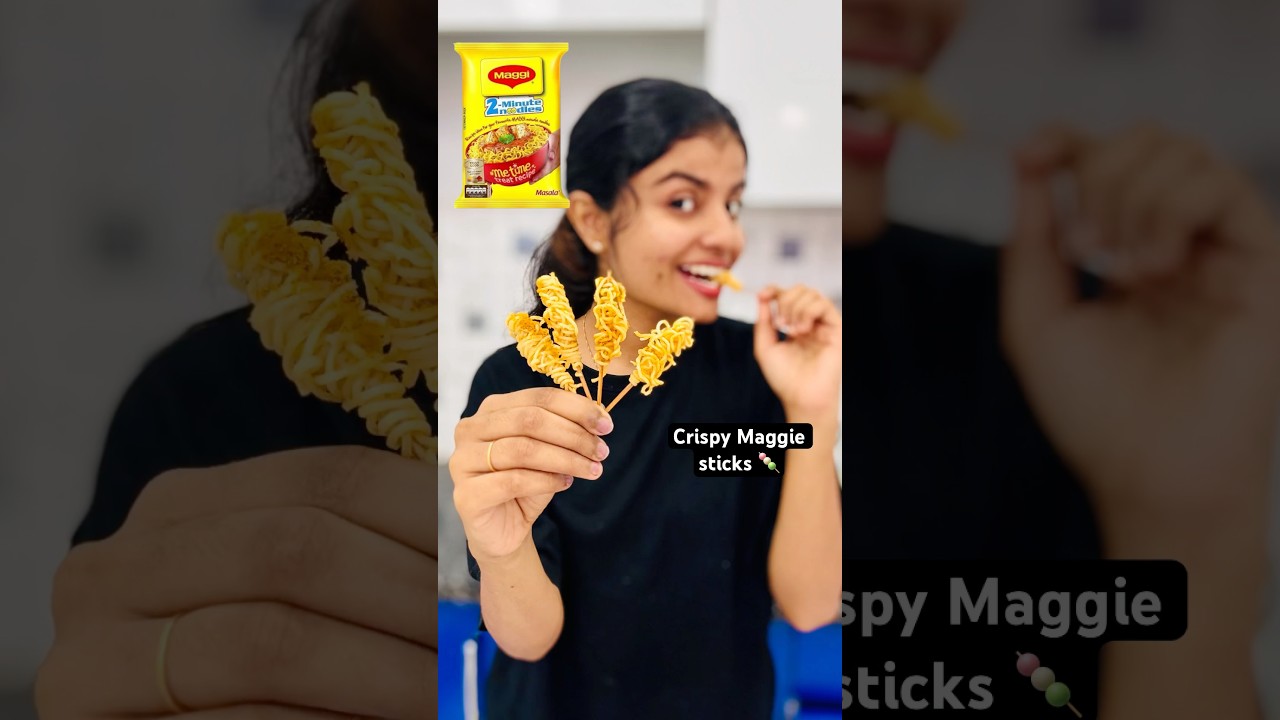 Crispy Maggi sticks 🍡🤩|#shorts #cooking