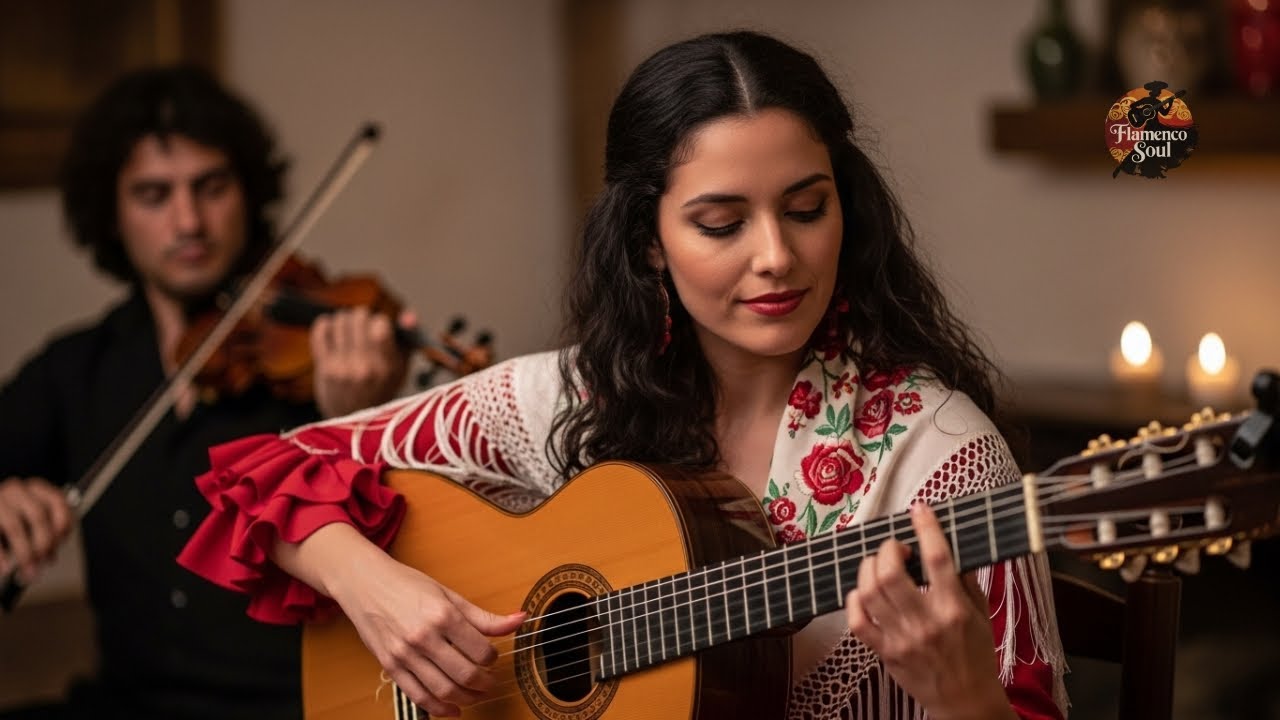 Flamenco Guitar × Violin LIVE – Emotional Spanish Fusion Music 24/7